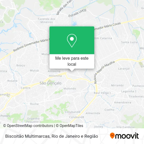 Biscoitão Multimarcas mapa