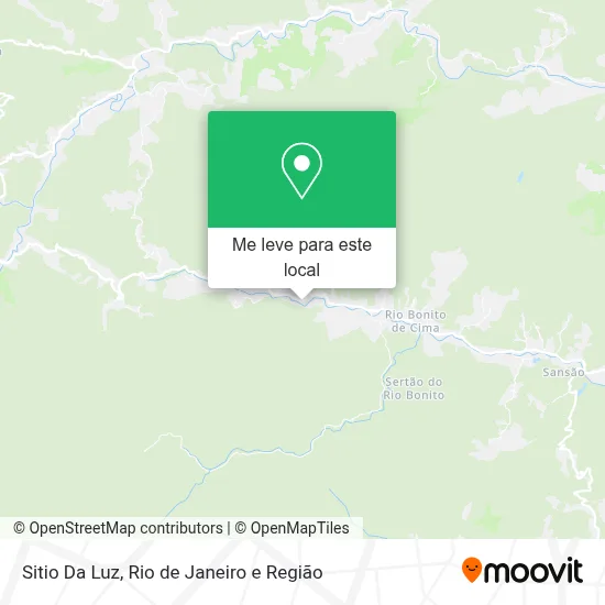 Sitio Da Luz mapa