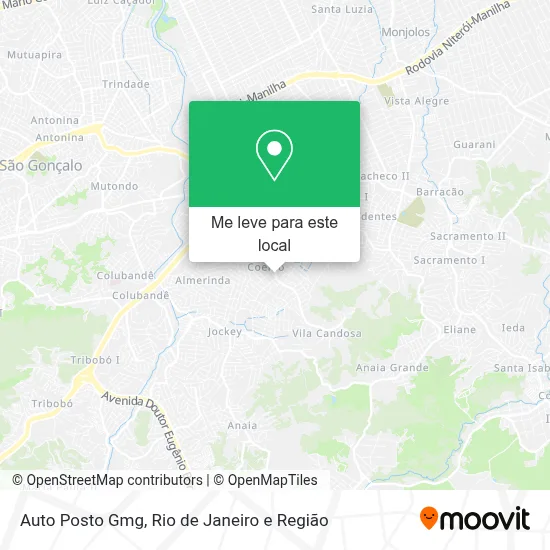 Auto Posto Gmg mapa