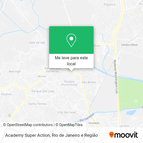 Academy Super Action mapa