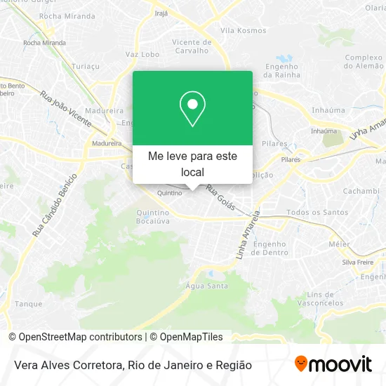 Vera Alves Corretora mapa