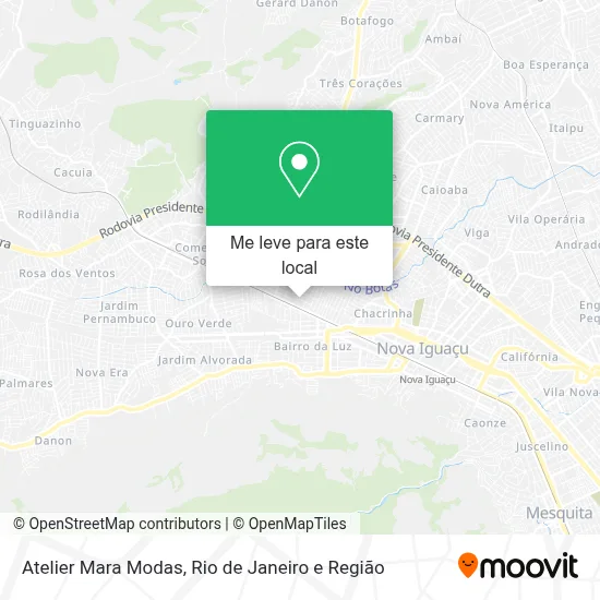 Atelier Mara Modas mapa