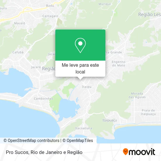 Pro Sucos mapa