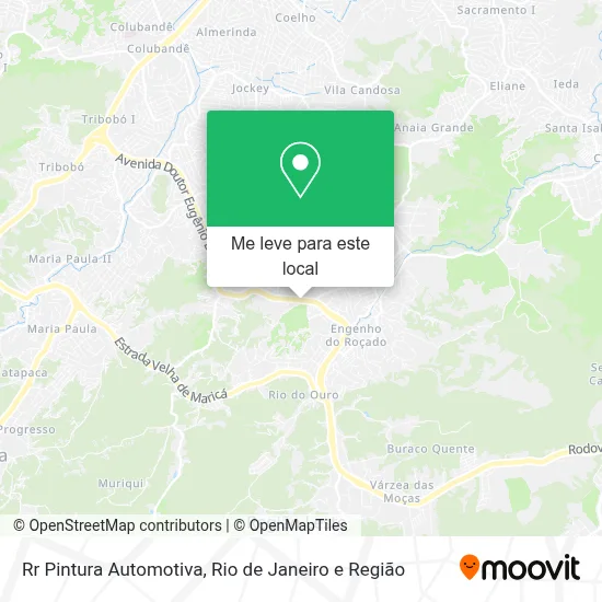 Rr Pintura Automotiva mapa