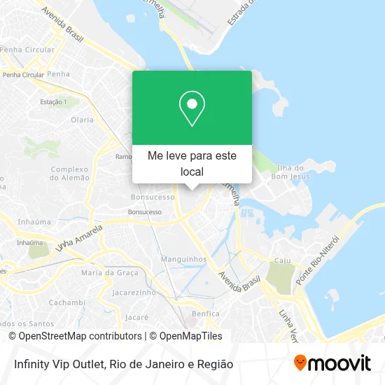 Infinity Vip Outlet mapa