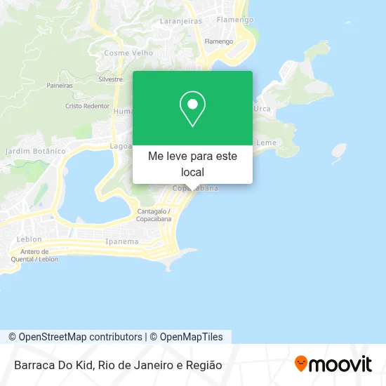Barraca Do Kid mapa