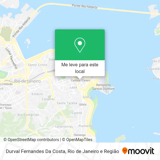 Durval Fernandes Da Costa mapa