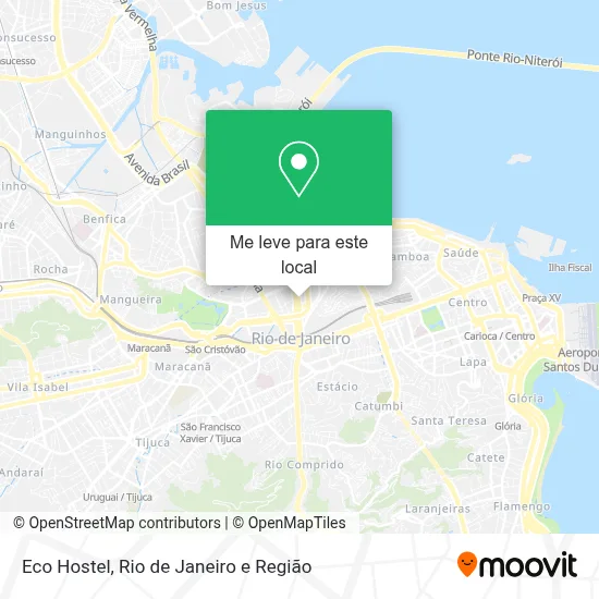 Eco Hostel mapa