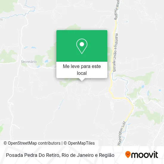Posada Pedra Do Retiro mapa