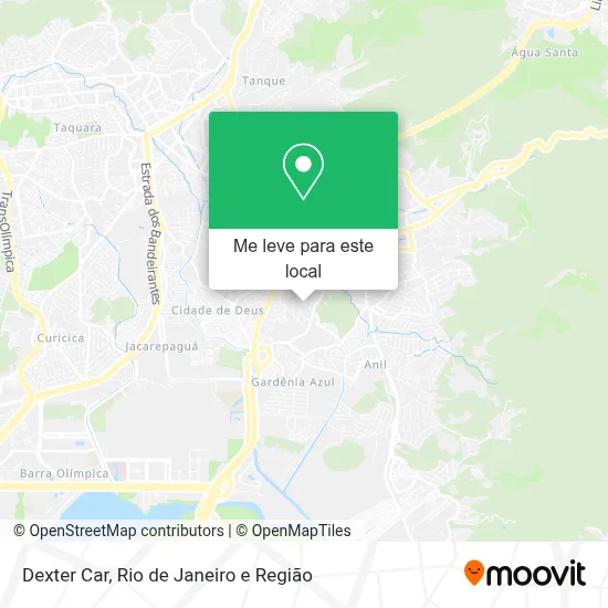 Dexter Car mapa