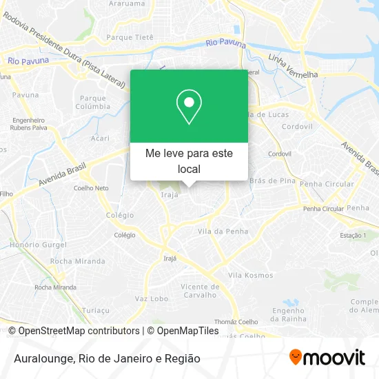 Auralounge mapa