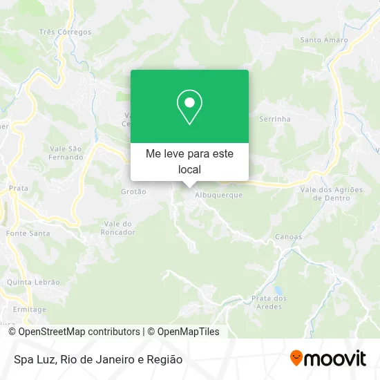 Spa Luz mapa
