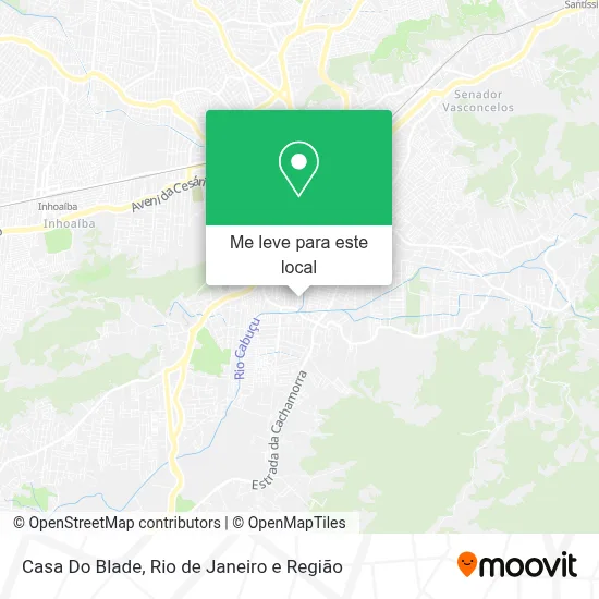 Casa Do Blade mapa