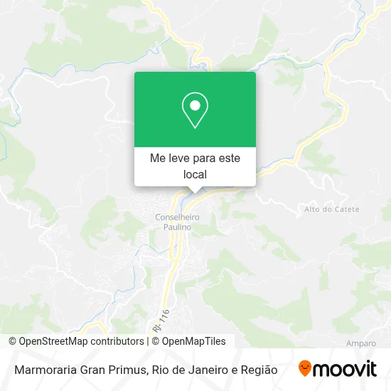 Marmoraria Gran Primus mapa