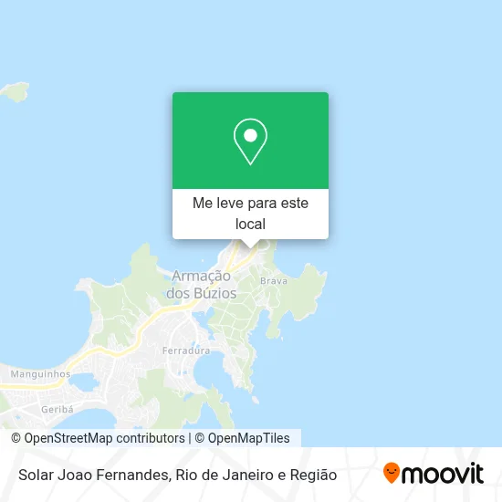 Solar Joao Fernandes mapa