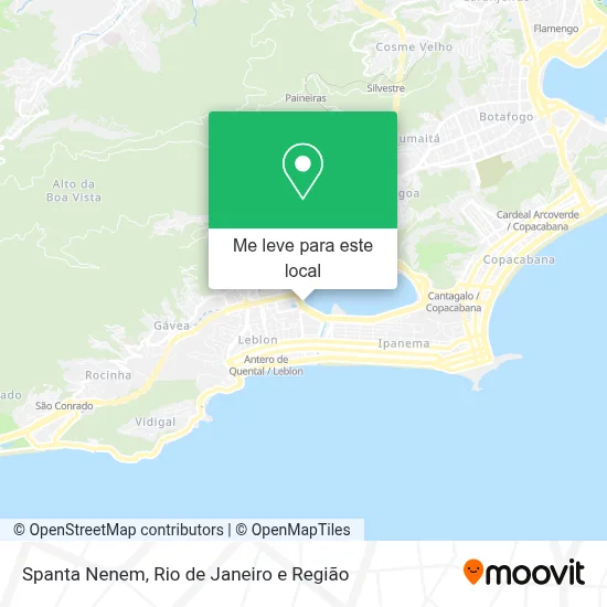 Spanta Nenem mapa
