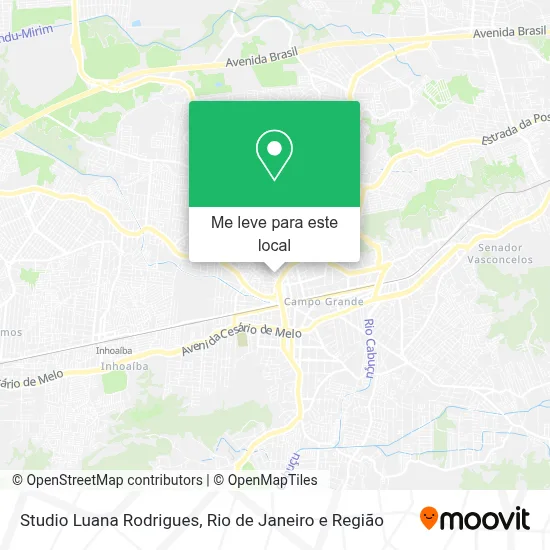 Studio Luana Rodrigues mapa