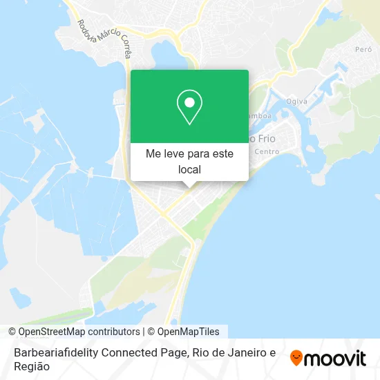 Barbeariafidelity Connected Page mapa