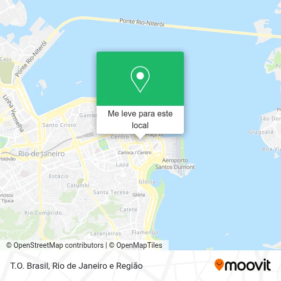 T.O. Brasil mapa
