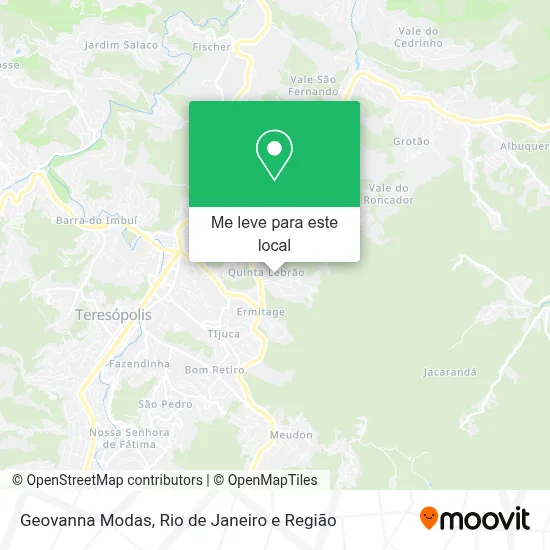 Geovanna Modas mapa