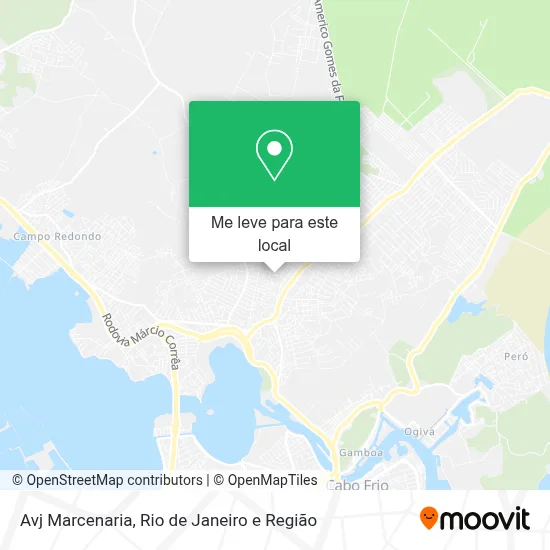 Avj Marcenaria mapa