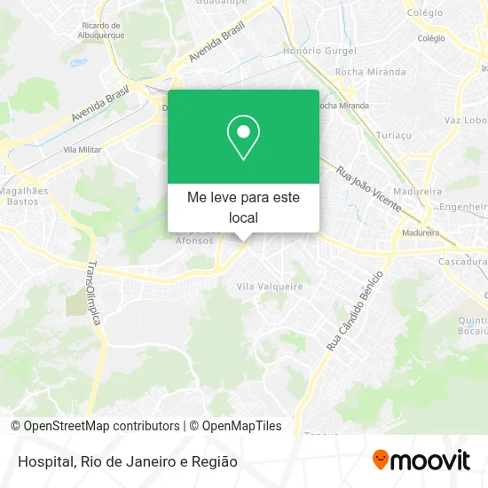 Hospital mapa