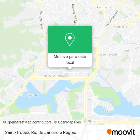 Saint-Tropez mapa