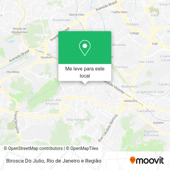 Birosca Do Julio mapa