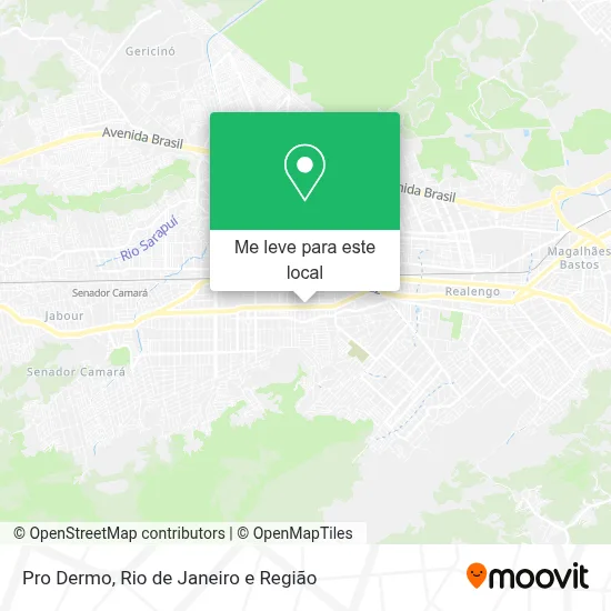 Pro Dermo mapa