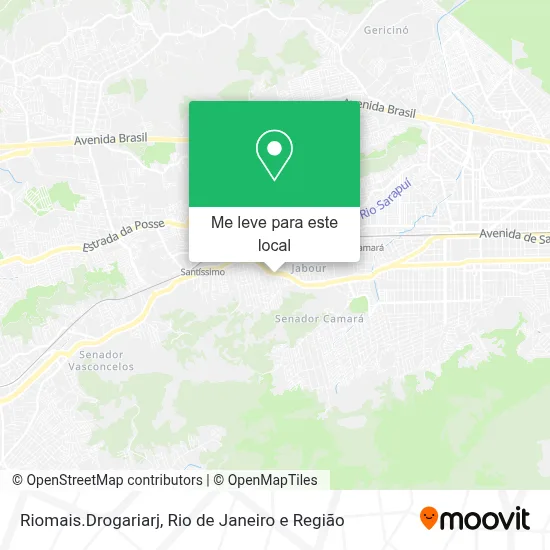 Riomais.Drogariarj mapa