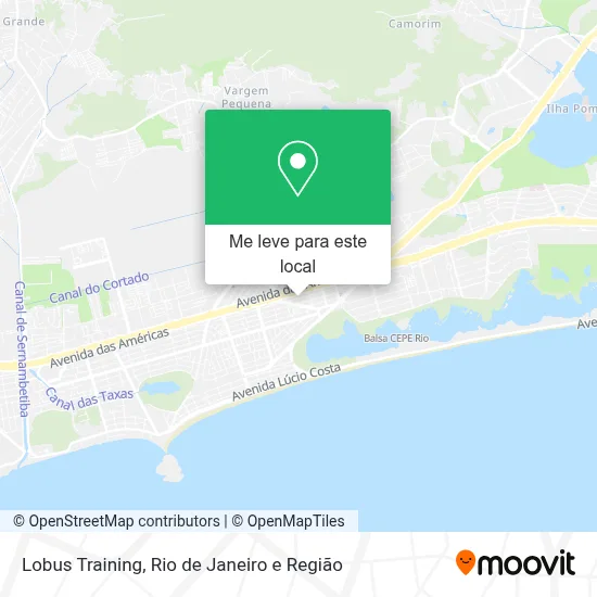 Lobus Training mapa