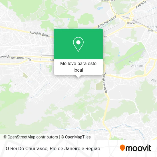 O Rei Do Churrasco mapa