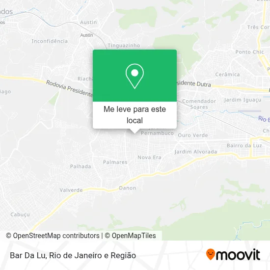 Bar Da Lu mapa