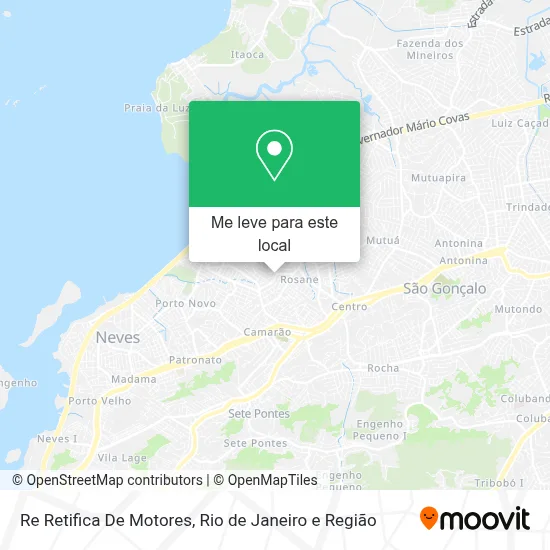 Re Retifica De Motores mapa