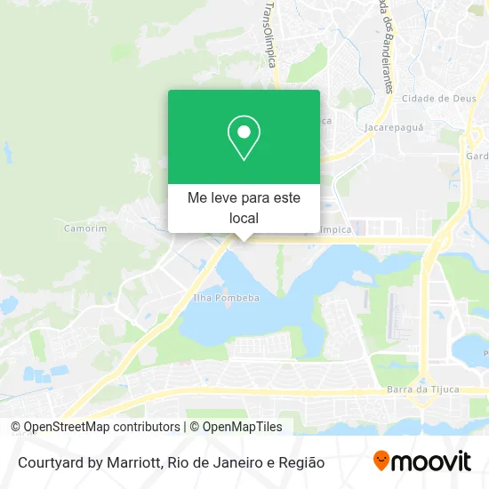 Courtyard by Marriott mapa