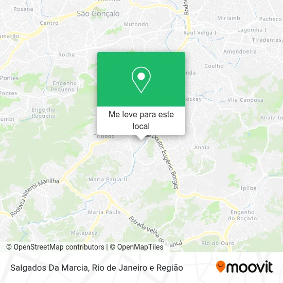Salgados Da Marcia mapa