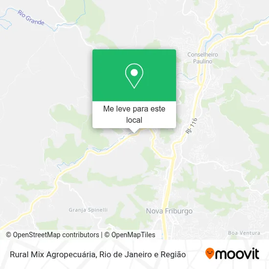 Rural Mix Agropecuária mapa