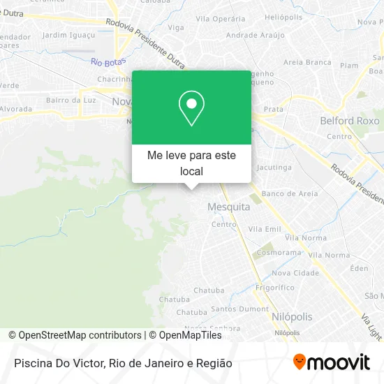 Piscina Do Victor mapa