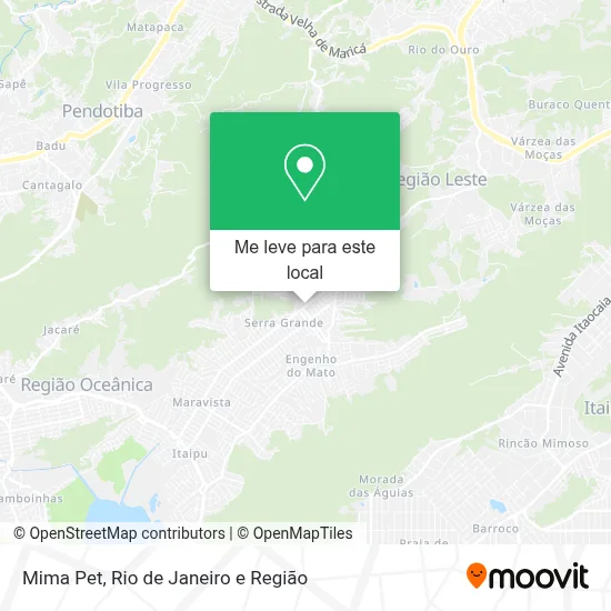 Mima Pet mapa