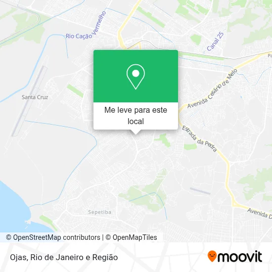 Ojas mapa