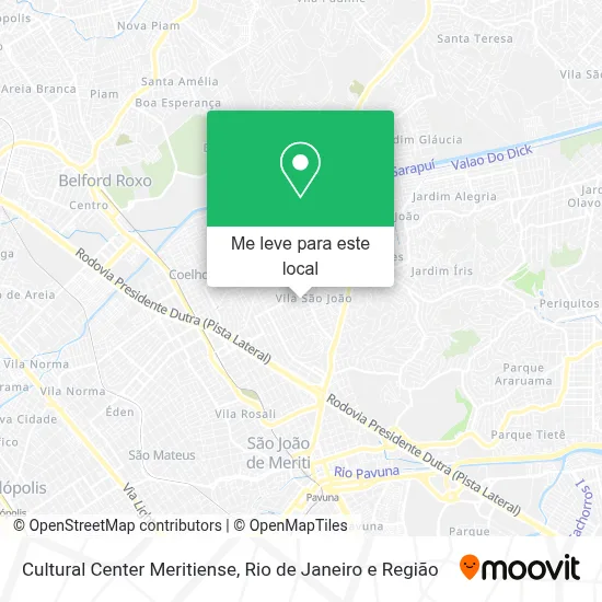 Cultural Center Meritiense mapa