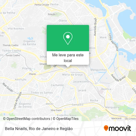 Bella Nnails mapa