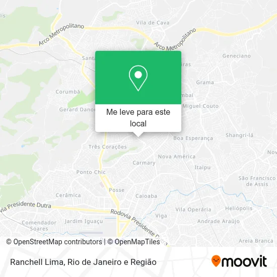 Ranchell Lima mapa