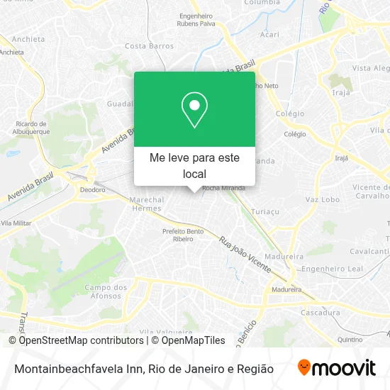 Montainbeachfavela Inn mapa