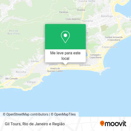 Gil Tours mapa
