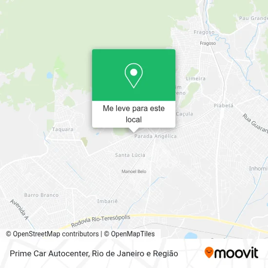 Prime Car Autocenter mapa