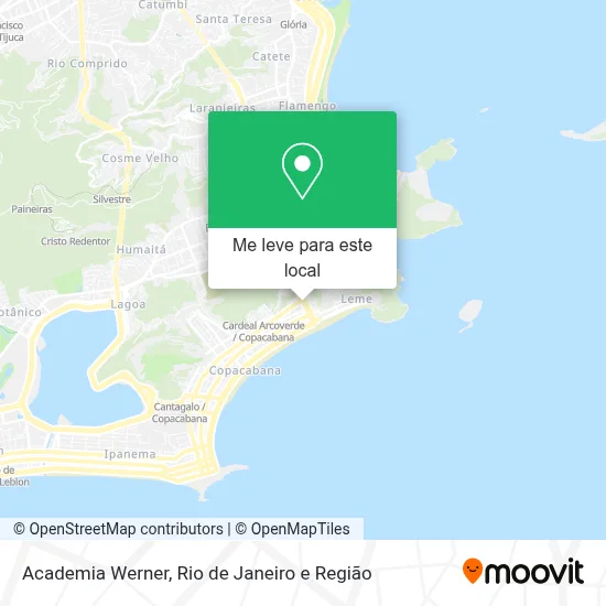 Academia Werner mapa