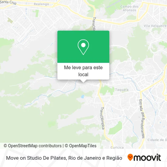 Move on Studio De Pilates mapa