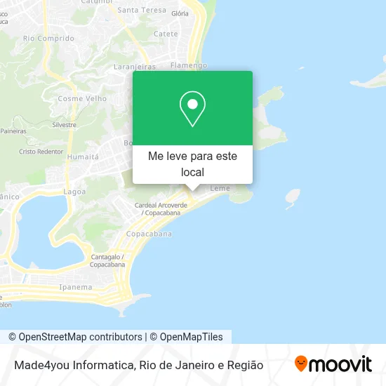 Made4you Informatica mapa