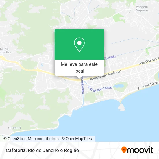 Cafeteria mapa